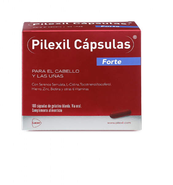 PILEXIL CAPSULAS FORTE CABELLO Y UÑAS  100 CAPS